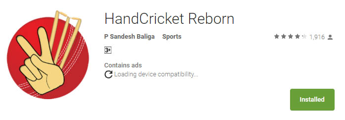 Handcricket reborn